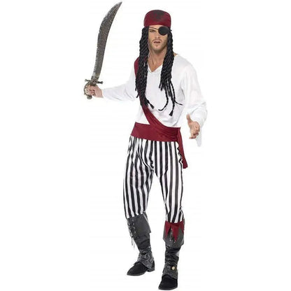 Striped Pirate Trousers - Infinite Steampunk