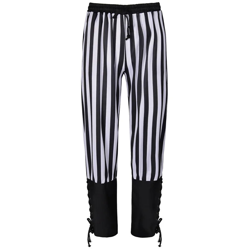 Striped Pirate Trousers - Infinite Steampunk