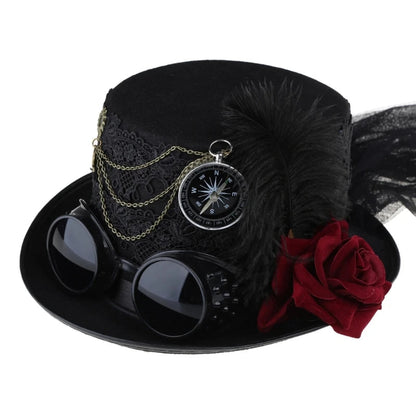 Veiled Steampunk Hat - Infinite Steampunk