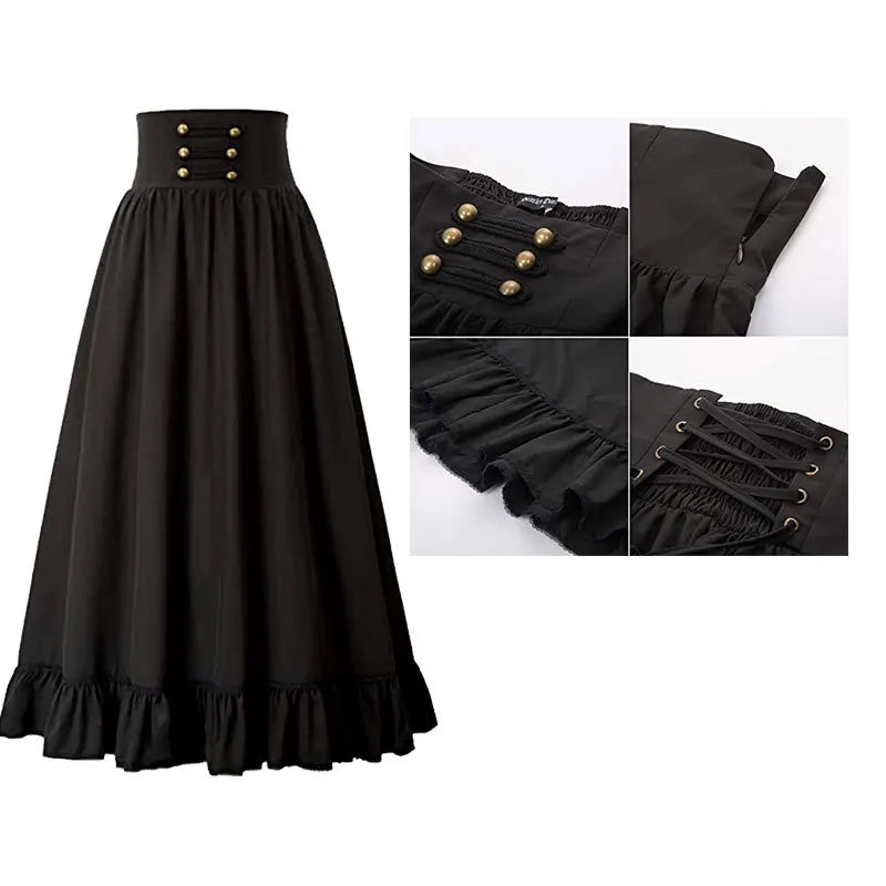 Victorian Long Skirt - Infinite Steampunk