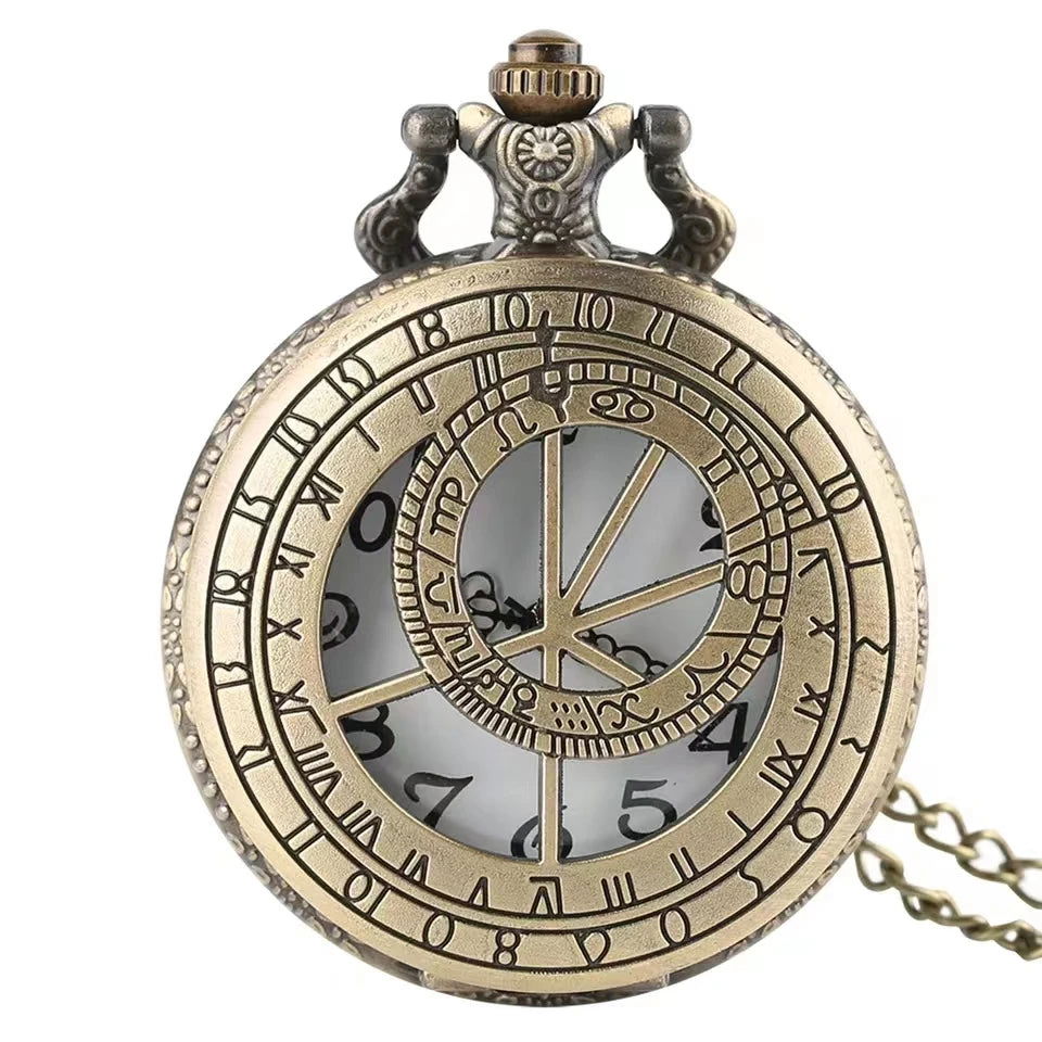 Zodiac Pocket Watch - Infinite Steampunk